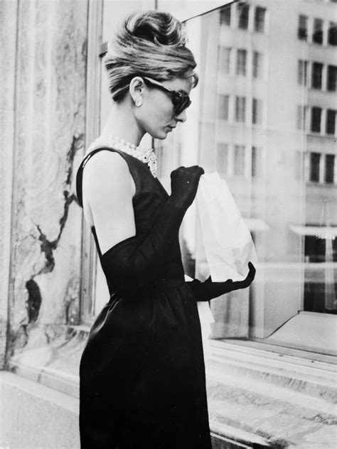 breakfast at tiffany's black givenchy dress|audrey hepburn style black dress.